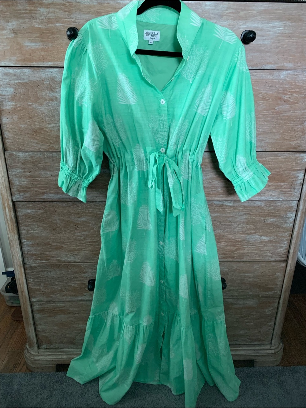 Holly Shae design summer dress.  Puffy sleeves